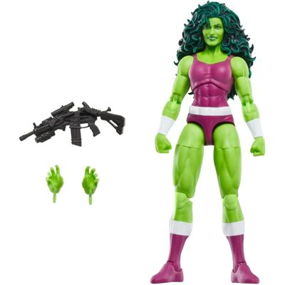 Hasbro Marvel Legends Series She-Hulk Comics (F9029) - Publicité Hasbro Marvel Legends Series She-Hulk Comics (F9029) - Publicité