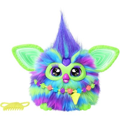 Peluches Furby Galaxy Lumineux dans le Noir - Jouet en Peluche Interactif - Publicité Peluches Furby Galaxy Lumineux dans le Noir - Jouet en Peluche Interactif - Publicité