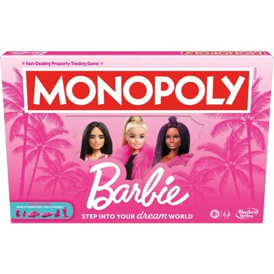Hasbro Barbie Monopoly Edice Stolní hra - Zábava pro celou rodinu od 8+ Hasbro Barbie Monopoly Edice Stolní hra - Zábava pro celou rodinu od 8+