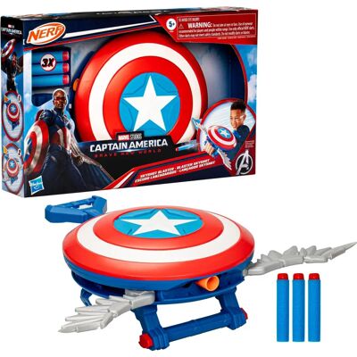 Hasbro Marvel Captain America Skyshot Blaster - Rollspel Hasbro Marvel Captain America Skyshot Blaster - Rollspel
