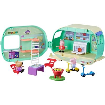 Ensemble de jeu Caravane Peppa Pig de Hasbro - Figures et Accessoires - Publicité Ensemble de jeu Caravane Peppa Pig de Hasbro - Figures et Accessoires - Publicité
