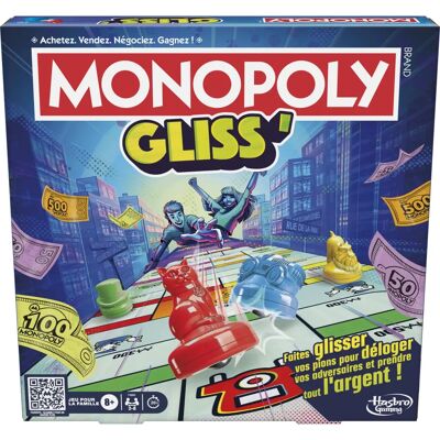 Monopoly Gliss' - Brettspiel für 2-8 Spieler - 1-2 Stunden Monopoly Gliss' - Brettspiel für 2-8 Spieler - 1-2 Stunden