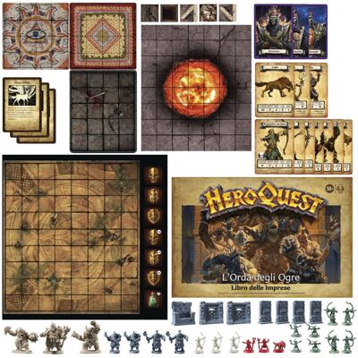 Hasbro Avalon Hill HeroQuest Brettspiel - Rollenspiel Hasbro Avalon Hill HeroQuest Brettspiel - Rollenspiel