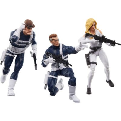 Hasbro Marvel Legends S.H.I.E.L.D. 3-Pack Figurki Hasbro Marvel Legends S.H.I.E.L.D. 3-Pack Figurki