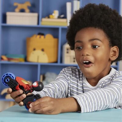 Marvel F7460 - Figurine d'Action Miles Spin Morales avec Moto - Publicité Marvel F7460 - Figurine d'Action Miles Spin Morales avec Moto - Publicité