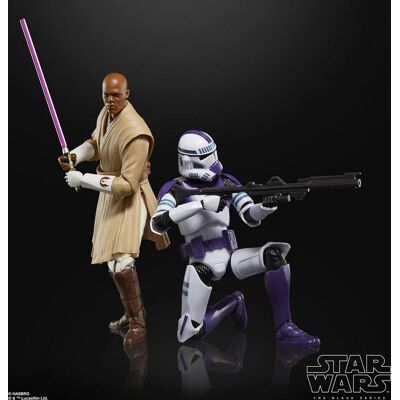 Hasbro Pacote de Clones Mace Windu - Figuras Hasbro Pacote de Clones Mace Windu - Figuras