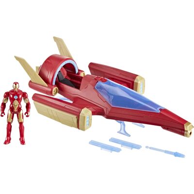 Hasbro Marvel Avengers Iron Man Kampfjet - Actionfigur-Set Hasbro Marvel Avengers Iron Man Kampfjet - Actionfigur-Set