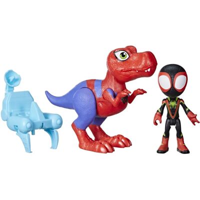Marvel Spidey et ses amis incroyables Spidey-Rex & Miles Morales - Figurines - Publicité Marvel Spidey et ses amis incroyables Spidey-Rex & Miles Morales - Figurines - Publicité