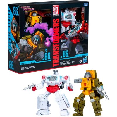 Hasbro Brawn Ratchet Figurki Akcji z Filmu Transformers - Figurki Akcji Hasbro Brawn Ratchet Figurki Akcji z Filmu Transformers - Figurki Akcji