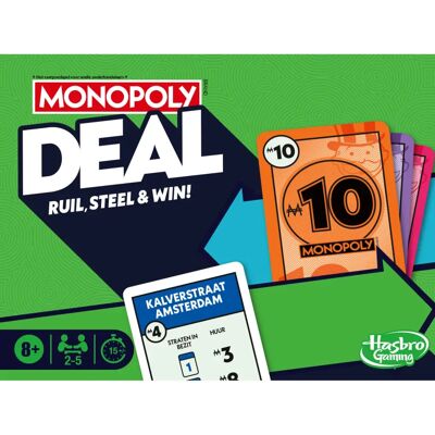 Hasbro Monopoly - Nederlandse Editie - Bordspel Hasbro Monopoly - Nederlandse Editie - Bordspel