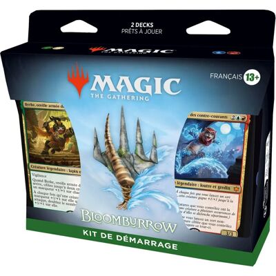 Magic: The Gathering - Kit de démarrage Bloomburrow - 2 decks prêts-à-jouer - Publicité Magic: The Gathering - Kit de démarrage Bloomburrow - 2 decks prêts-à-jouer - Publicité