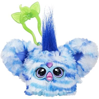 Mini elektroniczna zabawka Furby Ooh-Koo z Niebiesko-Białym Prążkowanym Futrzakiem - Zabawka Mini elektroniczna zabawka Furby Ooh-Koo z Niebiesko-Białym Prążkowanym Futrzakiem - Zabawka