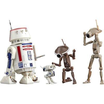 Figuras de Colección Hasbro Star Wars La Serie Negra R5-D4, BD-72 y Droid de Foso Figuras de Colección Hasbro Star Wars La Serie Negra R5-D4, BD-72 y Droid de Foso