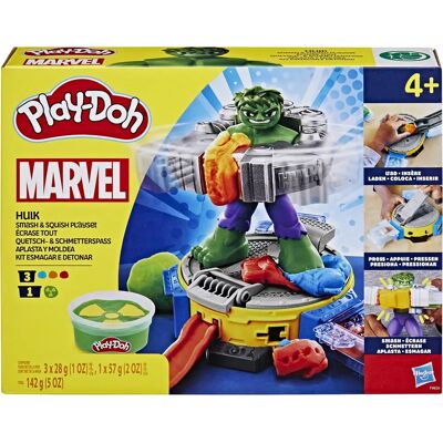 Play-Doh Marvel Hulk Smash & Squish - Spielset mit Hulk-Figur Play-Doh Marvel Hulk Smash & Squish - Spielset mit Hulk-Figur