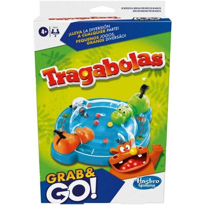Hasbro Gab & Go Ball Slots Spel - Resespel Hasbro Gab & Go Ball Slots Spel - Resespel