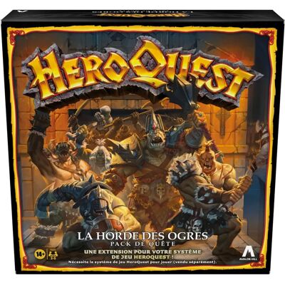 Hero Quest Hasbro - Utvidelse Oger Horde - Fantasy Bordspel Hero Quest Hasbro - Utvidelse Oger Horde - Fantasy Bordspel