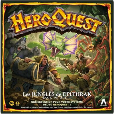 Jeu de société Hasbro - HeroQuest Jungles of Delthrak - Jeu en Famille - Publicité Jeu de société Hasbro - HeroQuest Jungles of Delthrak - Jeu en Famille - Publicité