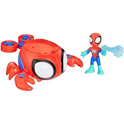 Hasbro Crabe Araignée - Water-Webs - Spidey et ses amis - Publicité Hasbro Crabe Araignée - Water-Webs - Spidey et ses amis - Publicité