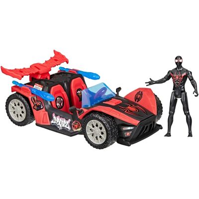 Marvel Miles Morales Actionfigur & Fahrzeug-Set - Epic World of Action Marvel Miles Morales Actionfigur & Fahrzeug-Set - Epic World of Action