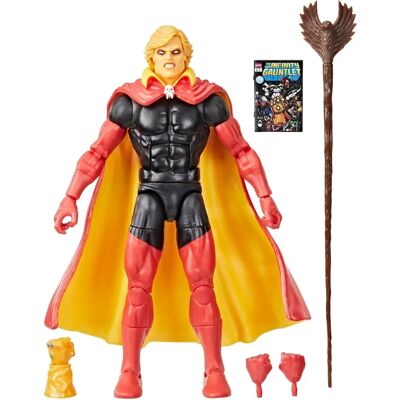 Marvel Legends Adam Warlock actionfigur - 15 cm - Utbytbara delar Marvel Legends Adam Warlock actionfigur - 15 cm - Utbytbara delar