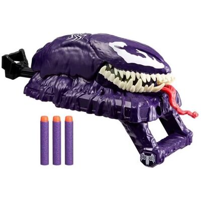Nerf Marvel Spider-Man Venom Strike Blaster - Toy Blaster Nerf Marvel Spider-Man Venom Strike Blaster - Toy Blaster