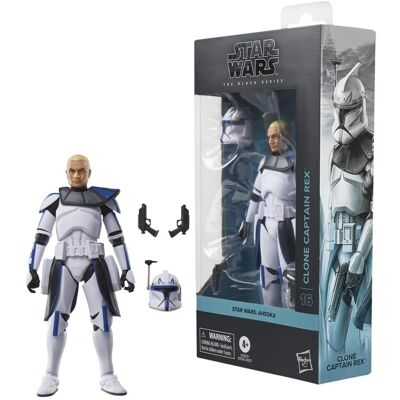 Hasbro Captain Rex Black Series Action Figure - 15cm Hasbro Captain Rex Black Series Action Figure - 15cm