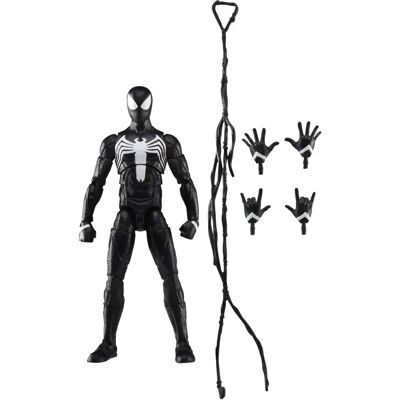Hasbro Spider-Man 2 - Marvel Legends Gamerverse Peter Parker (Costume Noir) figur 15 cm - Publicité Hasbro Spider-Man 2 - Marvel Legends Gamerverse Peter Parker (Costume Noir) figur 15 cm - Publicité