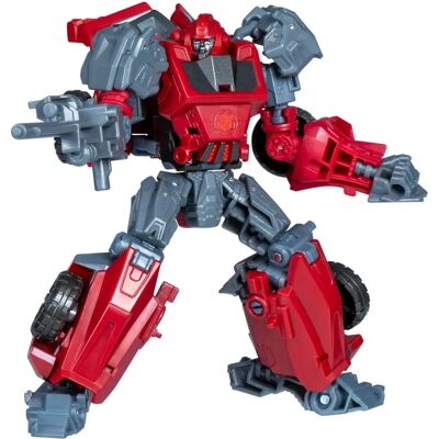 Action figure Ironhide di Hasbro - Serie Studio Transformers - Trasformazione in 28 passaggi - 2 modalità Action figure Ironhide di Hasbro - Serie Studio Transformers - Trasformazione in 28 passaggi - 2 modalità