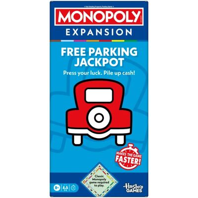Hasbro Monopoly Free Parking Jackpot Board Game Hasbro Monopoly Free Parking Jackpot Board Game