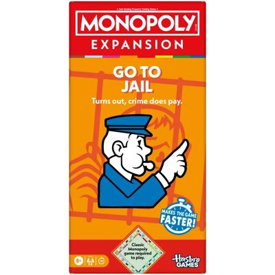 Hasbro Monopoly Go To Jail Board Game - Board Game Hasbro Monopoly Go To Jail Board Game - Board Game