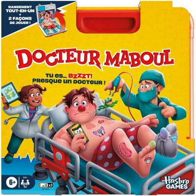 Hasbro Dr. Maboul - Jeu de société électronique - 2 modes - 1+ joueurs - Publicité Hasbro Dr. Maboul - Jeu de société électronique - 2 modes - 1+ joueurs - Publicité