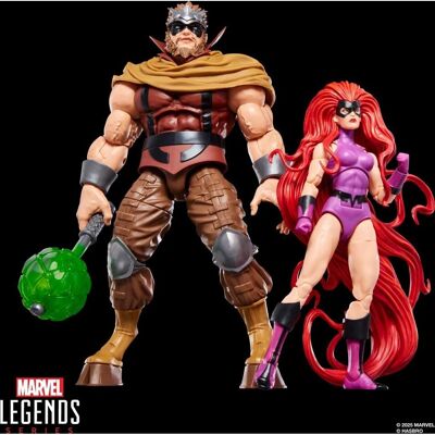 Hasbro Medusa & Gorgon - Marvel Legends Actionfigurer - 15cm Hasbro Medusa & Gorgon - Marvel Legends Actionfigurer - 15cm