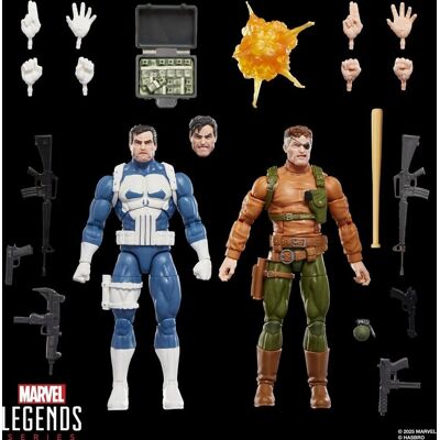 Hasbro Punisher Nick Fury - Figury akcji - 15cm Marvel Legend Hasbro Punisher Nick Fury - Figury akcji - 15cm Marvel Legend