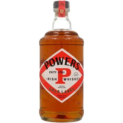 Powers Gold Label Irish Whiskey - Whiskey Irlandais - Publicité Powers Gold Label Irish Whiskey - Whiskey Irlandais - Publicité