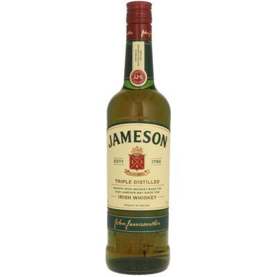 Jameson Dreifach Destillierter irischer Whiskey - Whiskey - 70cl, 40% ABV Jameson Dreifach Destillierter irischer Whiskey - Whiskey - 70cl, 40% ABV