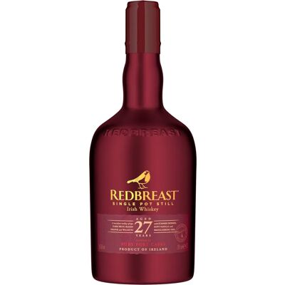 Redbreast 27 Year Old Single Pot Still Irish Whiskey - Irish Whiskey Redbreast 27 Year Old Single Pot Still Irish Whiskey - Irish Whiskey