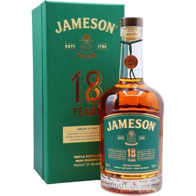 Jameson 18 Jaar Oud Ierse Whisky - Diep Goud Jameson 18 Jaar Oud Ierse Whisky - Diep Goud