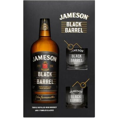 Whisky irlandese Jameson Black Barrel - Triplo distillato - 0,7L - Confezione regalo Whisky irlandese Jameson Black Barrel - Triplo distillato - 0,7L - Confezione regalo