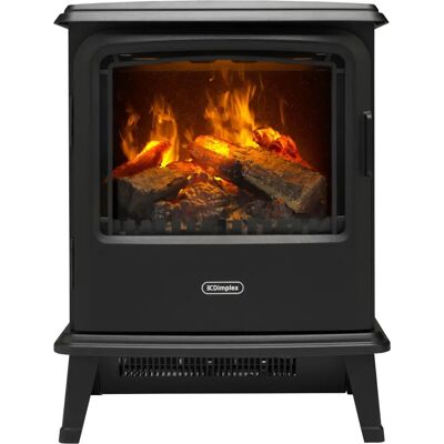 Dimplex Bayport Electric Stove - Black - 3D Flame Effect Dimplex Bayport Electric Stove - Black - 3D Flame Effect
