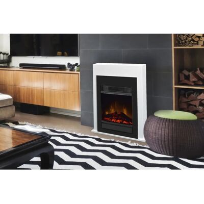 Chimenea eléctrica Glen Dimplex Bellini Black - 2 niveles de calor Chimenea eléctrica Glen Dimplex Bellini Black - 2 niveles de calor