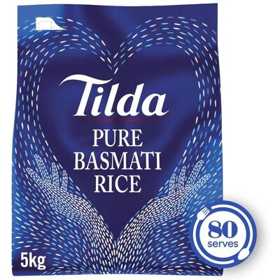Tilda Lange Rijst - 5kg Glutenvrij Tilda Lange Rijst - 5kg Glutenvrij