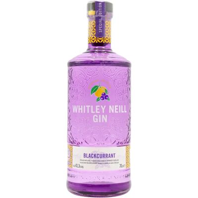 Whitley Neill BLACKCURRANT GIN - Gin, Mit schwarzen Johannisbeeren, 41,3% Whitley Neill BLACKCURRANT GIN - Gin, Mit schwarzen Johannisbeeren, 41,3%