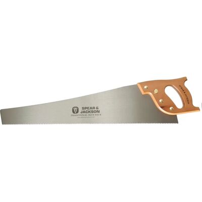 Spear & Jackson 9515K - Traditionele handzaag - Blauw - 24x7mm Spear & Jackson 9515K - Traditionele handzaag - Blauw - 24x7mm