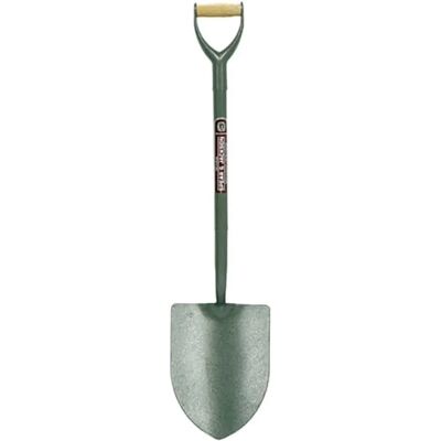 Spear & Jackson 2001AD Tubular Round Mouth Shovel - Durable Carbon Steel, Ergonomic Handle Spear & Jackson 2001AD Tubular Round Mouth Shovel - Durable Carbon Steel, Ergonomic Handle