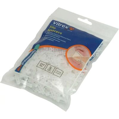 Espaceurs de carreaux Vitrex VIT102051 - 5mm - Pack de 250 - Publicité Espaceurs de carreaux Vitrex VIT102051 - 5mm - Pack de 250 - Publicité