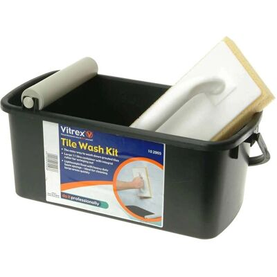 Vitrex VIT102905 Kit di lavaggio piastrelle - Grande e durevole Vitrex VIT102905 Kit di lavaggio piastrelle - Grande e durevole