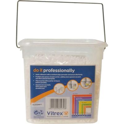 Spaziatori per piastrelle Vitrex VIT10202600V 2,5mm - Spaziatori per piastrelle Spaziatori per piastrelle Vitrex VIT10202600V 2,5mm - Spaziatori per piastrelle