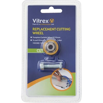 Ruota di Ricambio Vitrex VIT102385 - Per VIT102380/90 - Ruota per Tagliapiastrelle Ruota di Ricambio Vitrex VIT102385 - Per VIT102380/90 - Ruota per Tagliapiastrelle