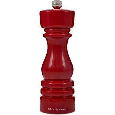 Salero Cole & Mason Londres de Haya 18cm - Brillo Rojo Salero Cole & Mason Londres de Haya 18cm - Brillo Rojo