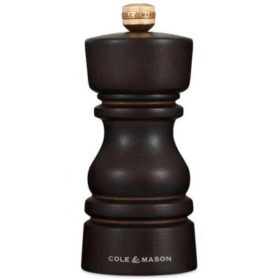 Cole & Mason London 22cm Chocolate Wood Salt Mill - Salt Mill Cole & Mason London 22cm Chocolate Wood Salt Mill - Salt Mill